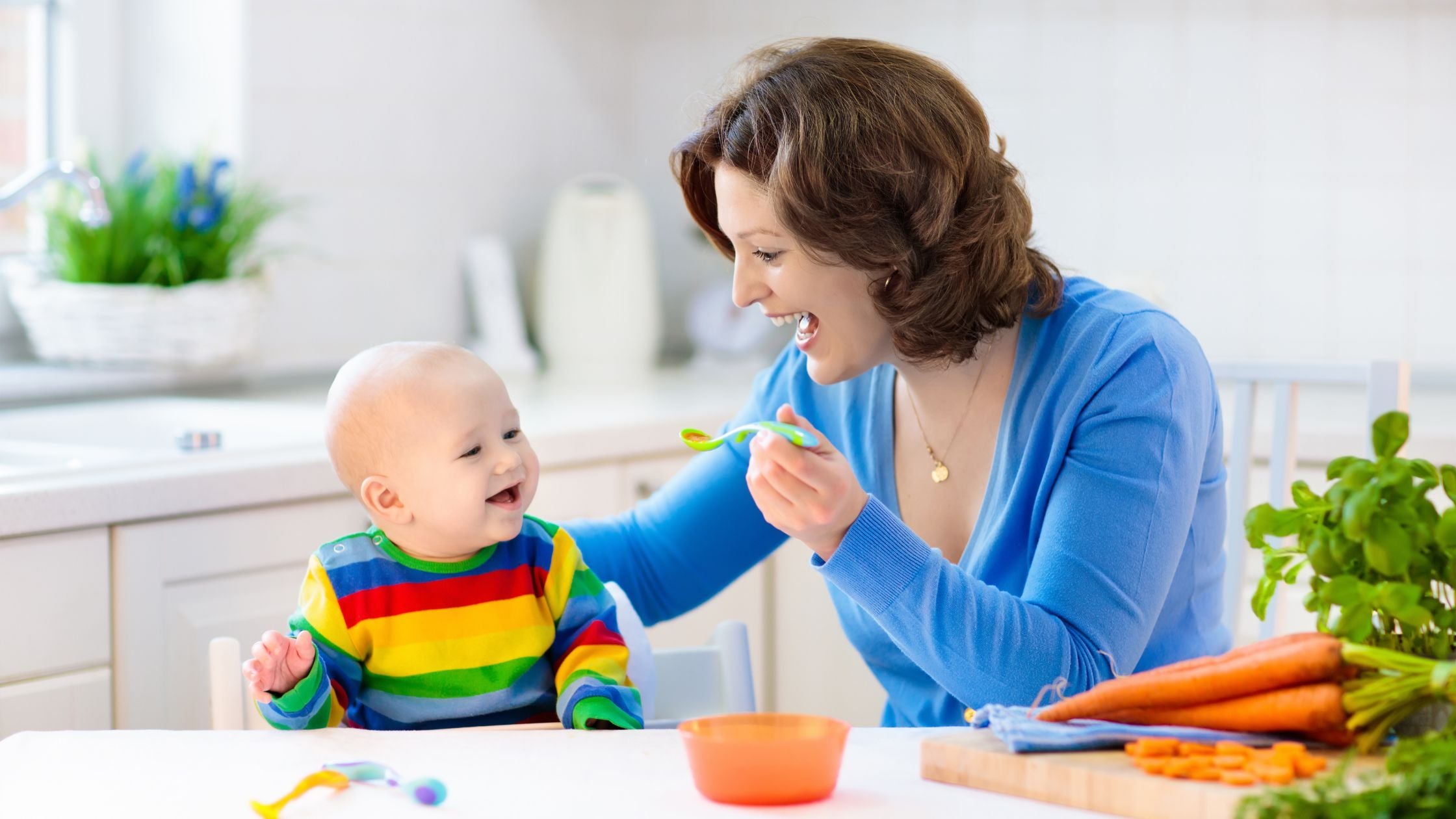 Introducing Solid Foods: When and How to Start – Aussie Baby