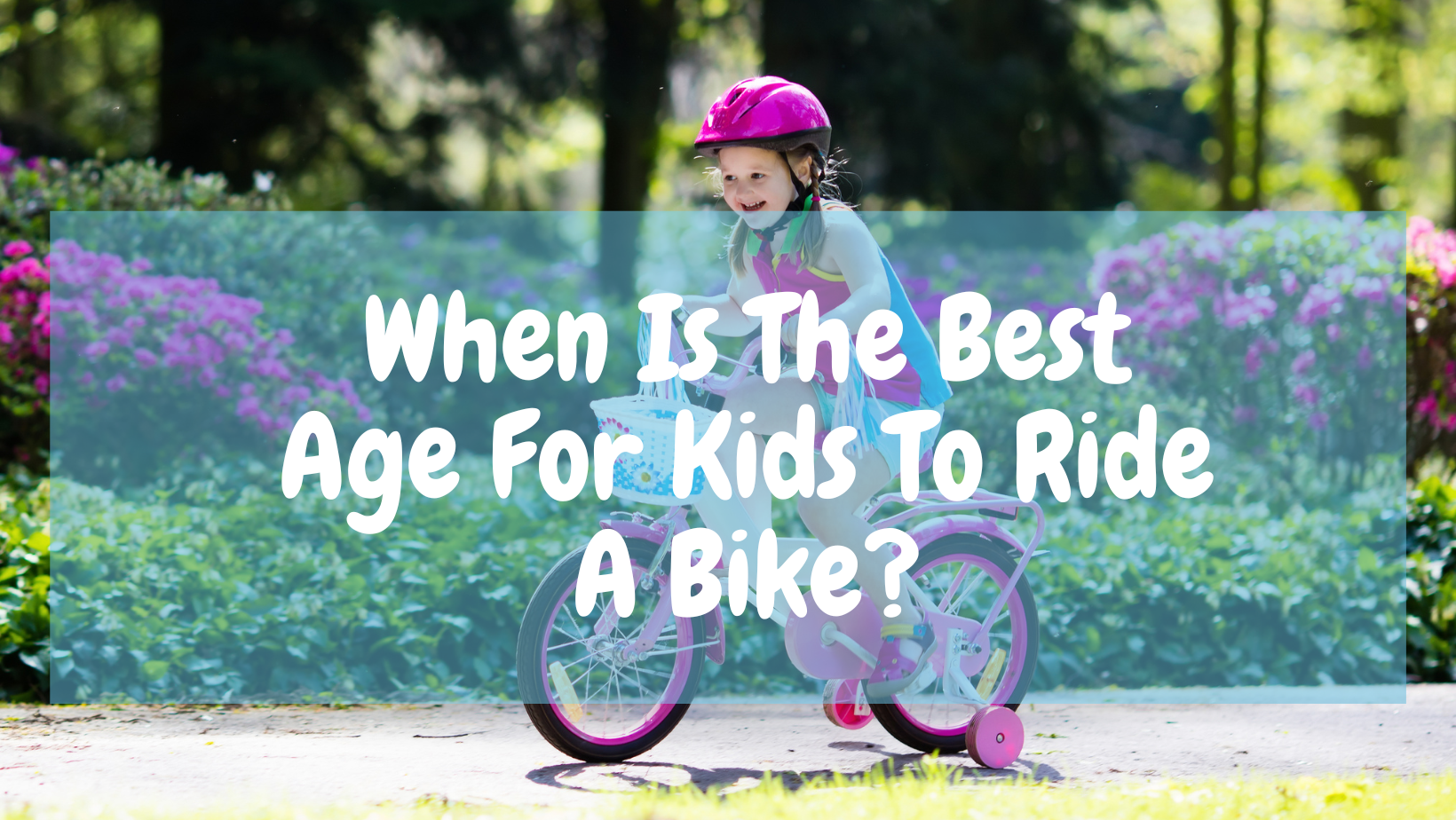 What age to start riding a bike hot sale