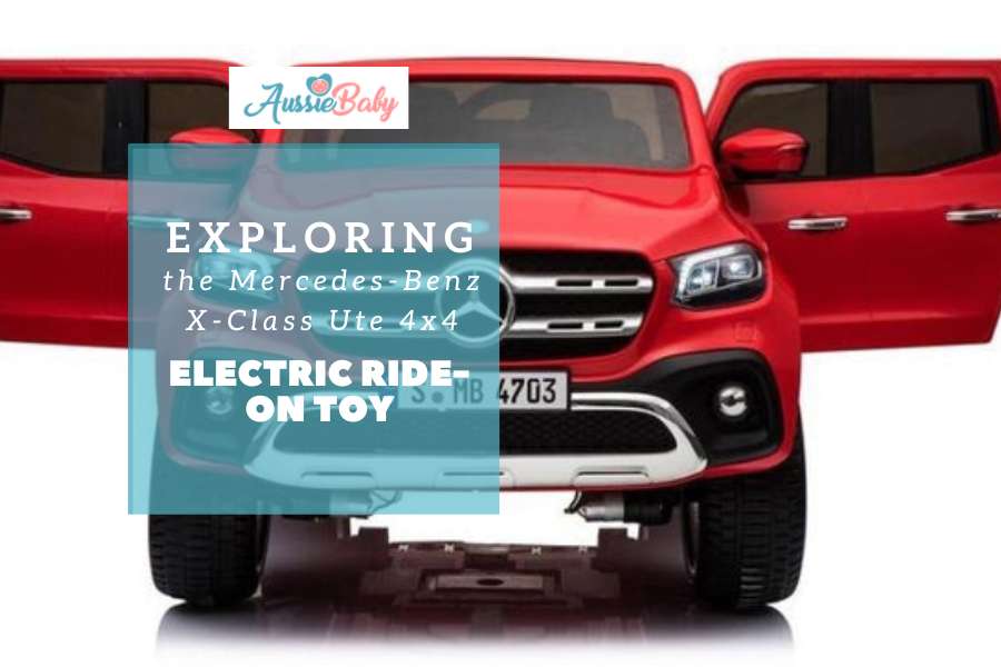 Exploring the Mercedes Benz X Class Ute 4x4 Electric Ride On Toy