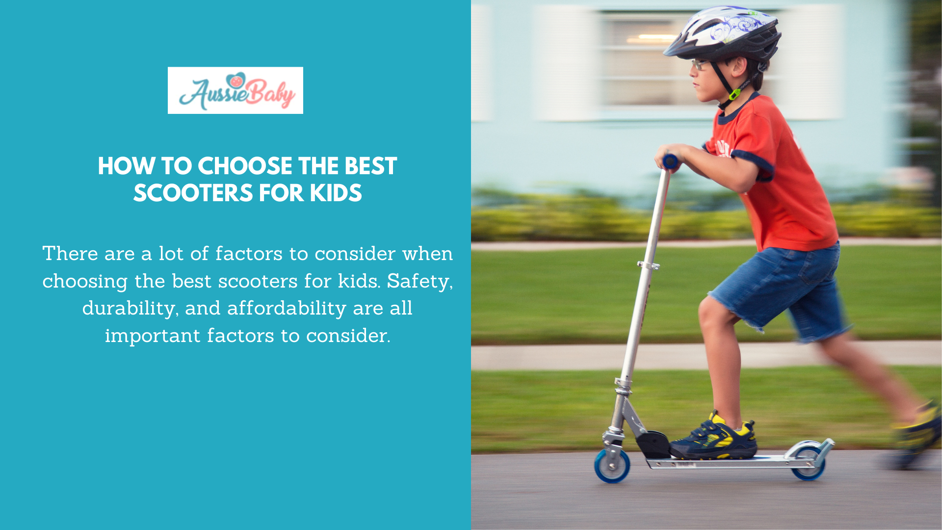 How to Choose the Best Scooters for Kids Aussie Baby