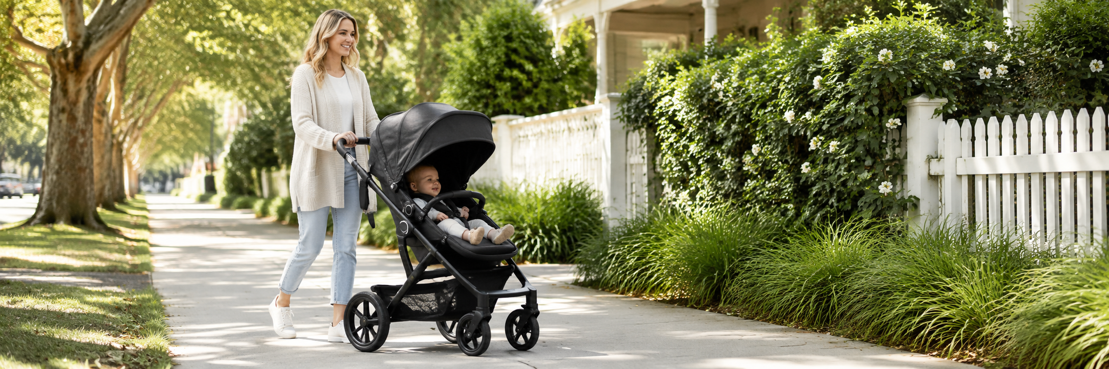 4 Wheel Pram
