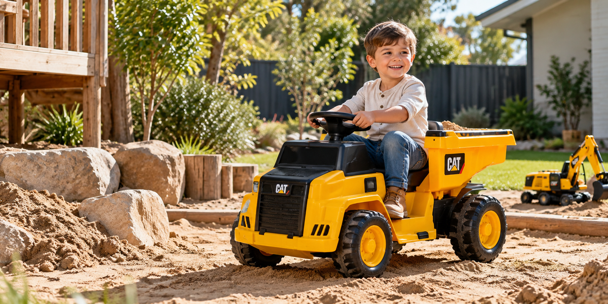 CAT Kids Ride-On Toy