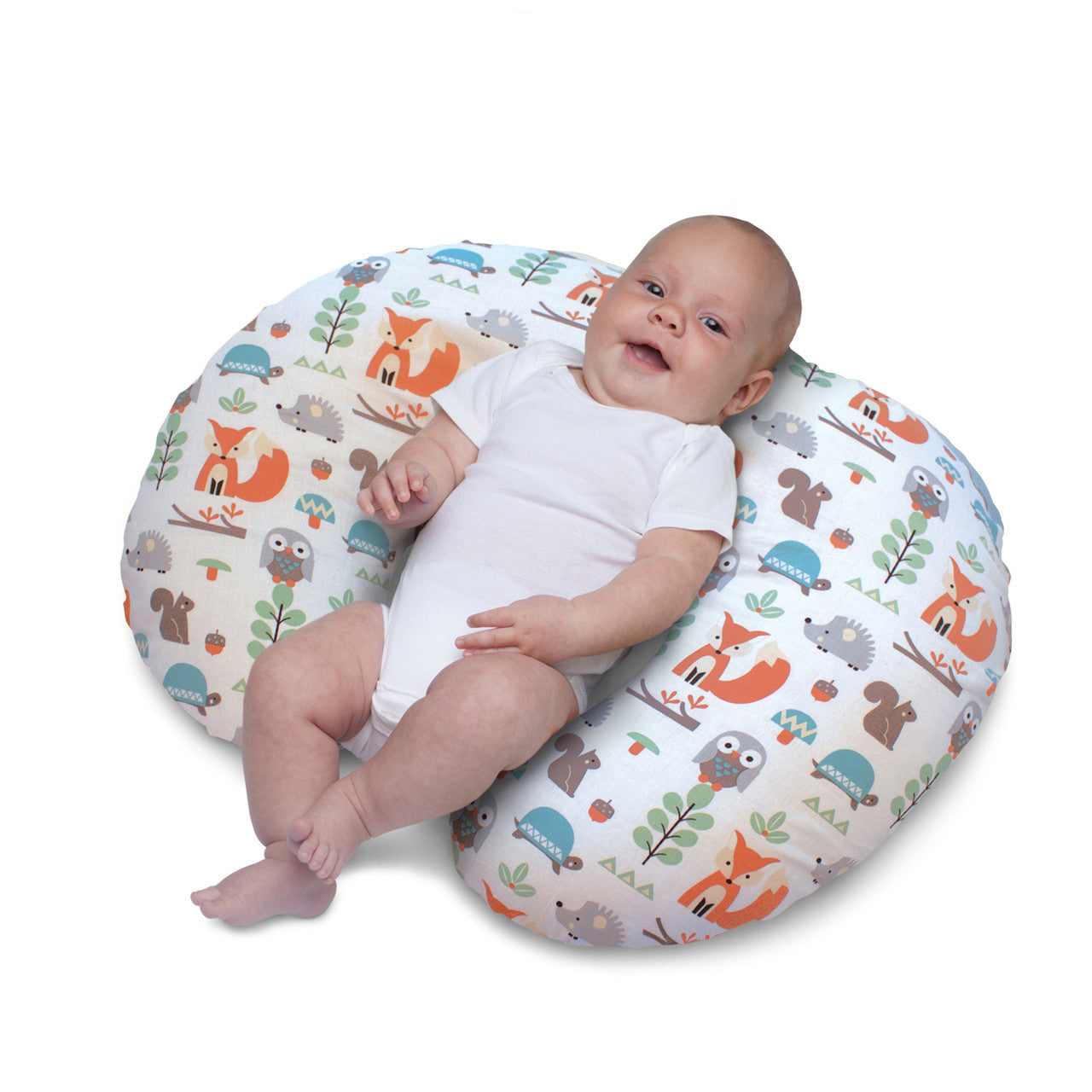 Chicco Boppy Feeding and Infant Support Pillow - Mordern Woodland