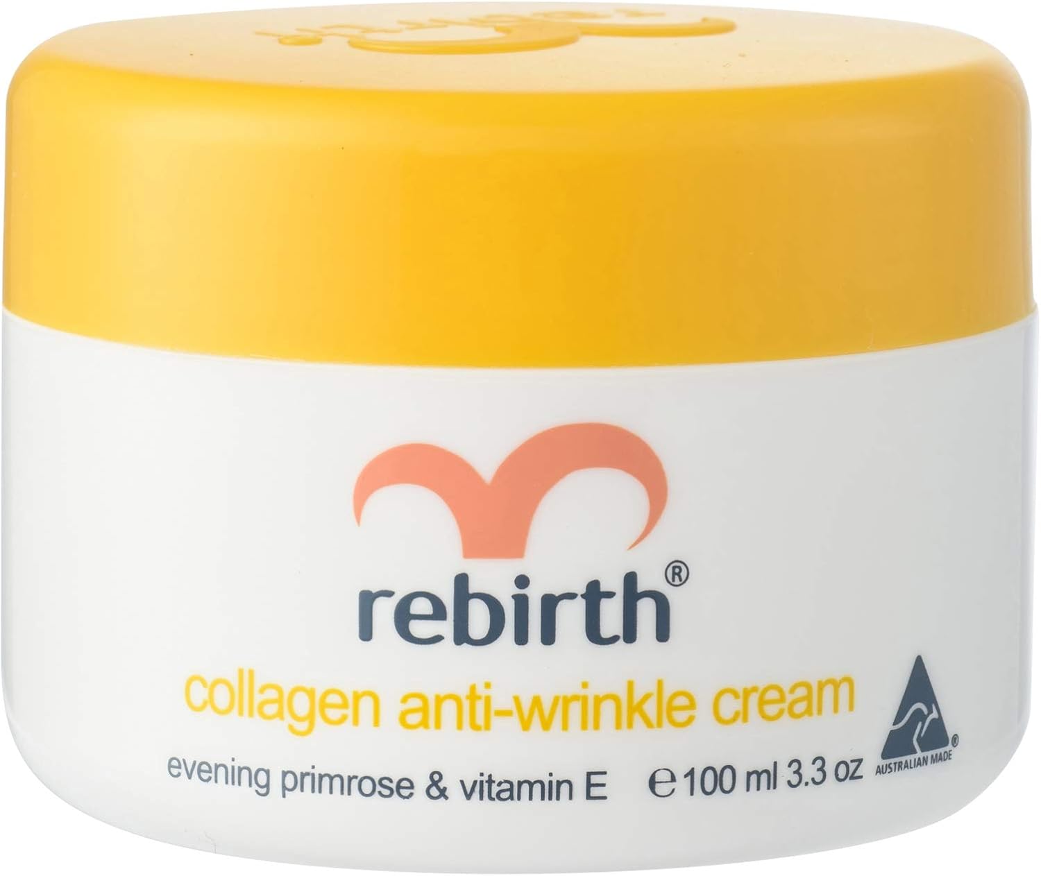 Rebirth Collagen Anti-Wrinkle Cream with Evening Primrose Oil & Vitamin E 100mL
