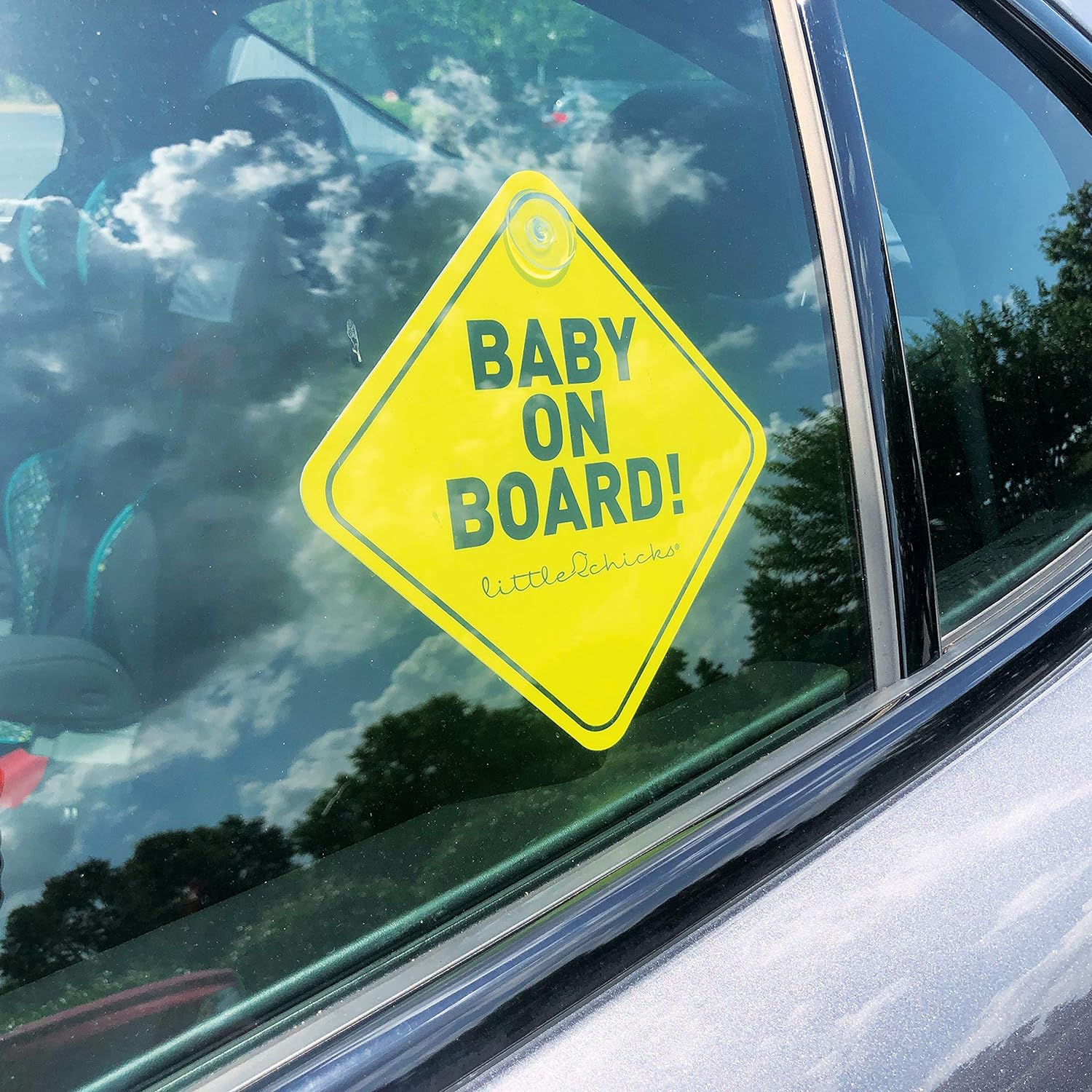 Little Chicks Baby on Board Car Sign Decal