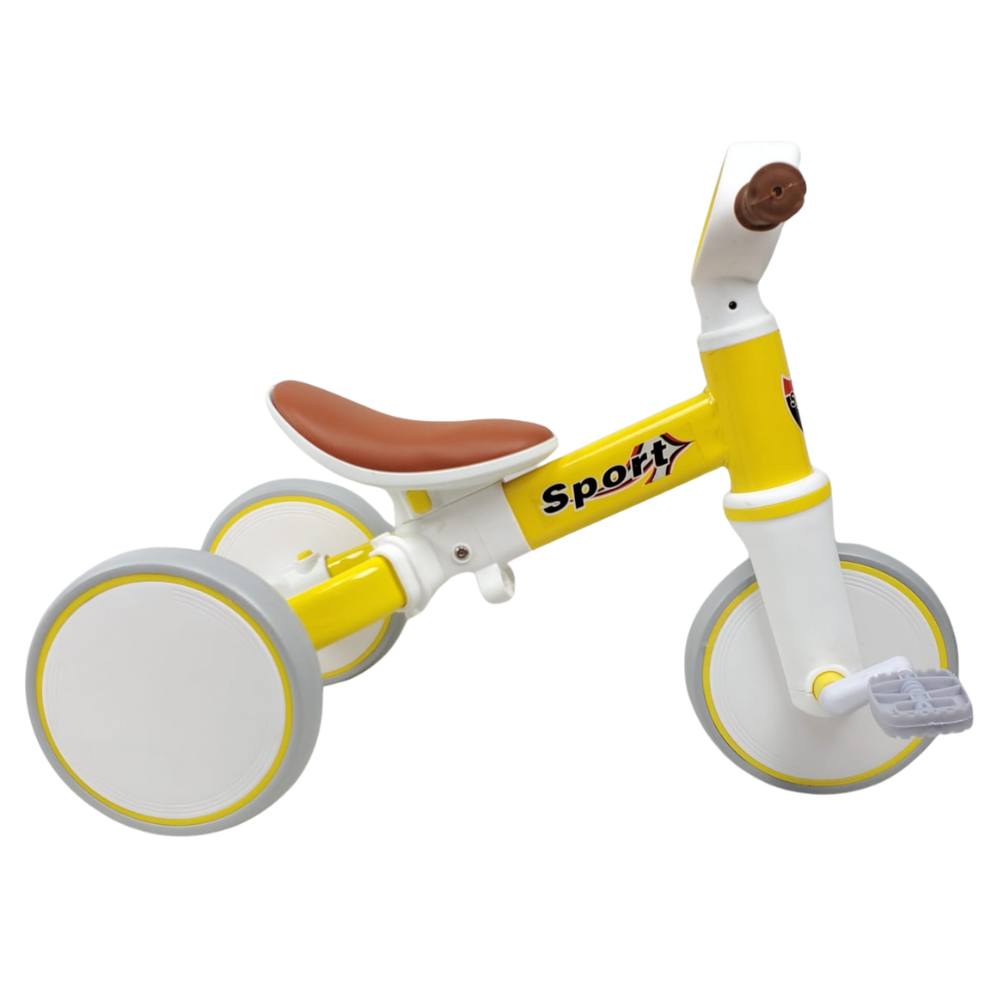 Aussie Baby 2-in-1 Balance Bike & Trike - Yellow
