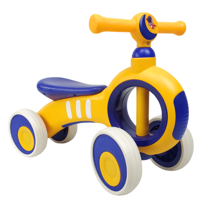 Aussie Baby Kidscool Mini Bike Balance Ride On Blue Yellow