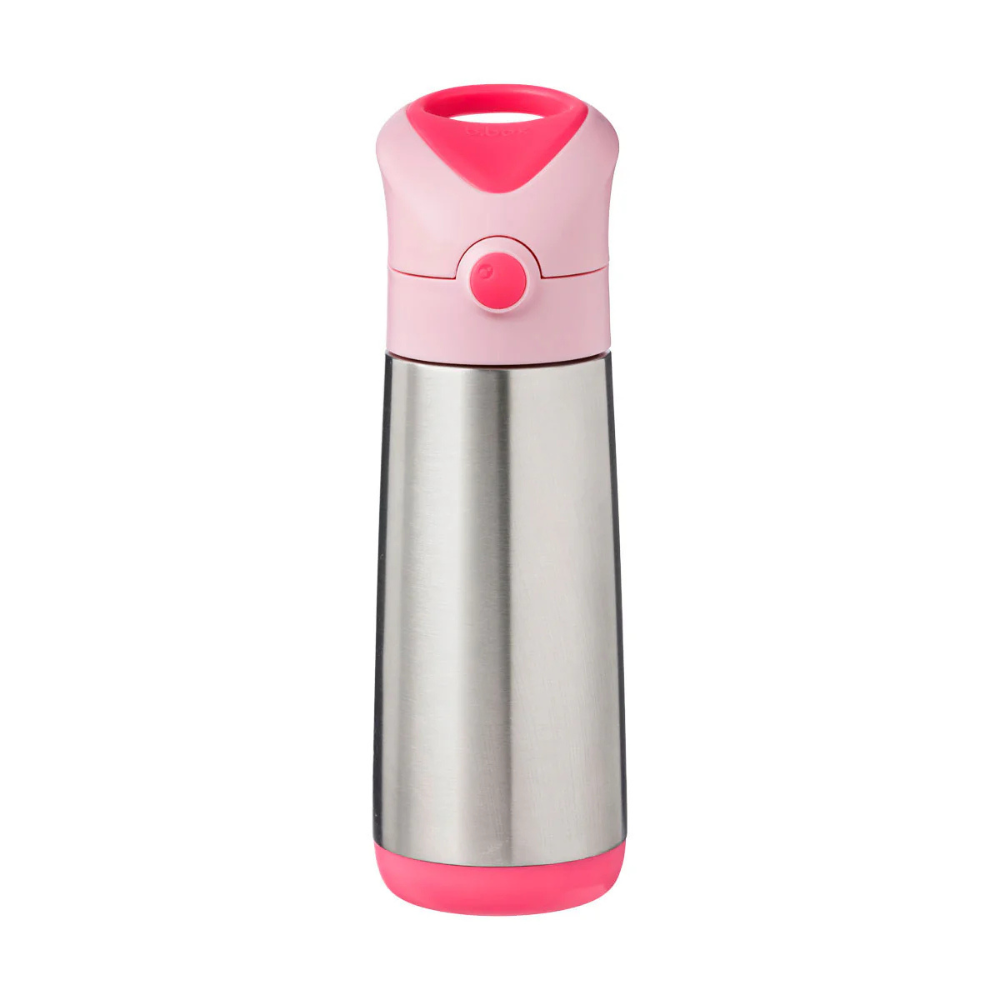 B.Box Insulated Drink Bottle 500ml – Flamingo Fizz