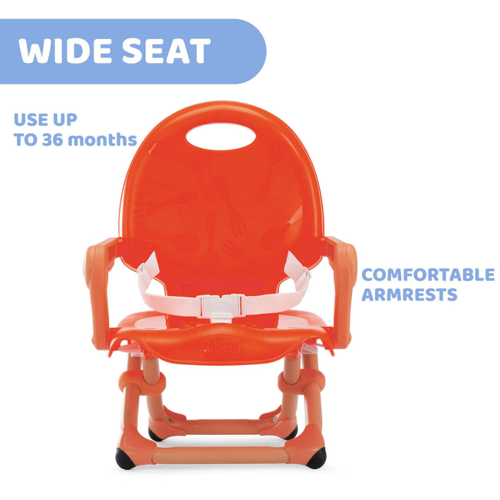 Chicco Pocket Snack Booster Seat Poppy Red