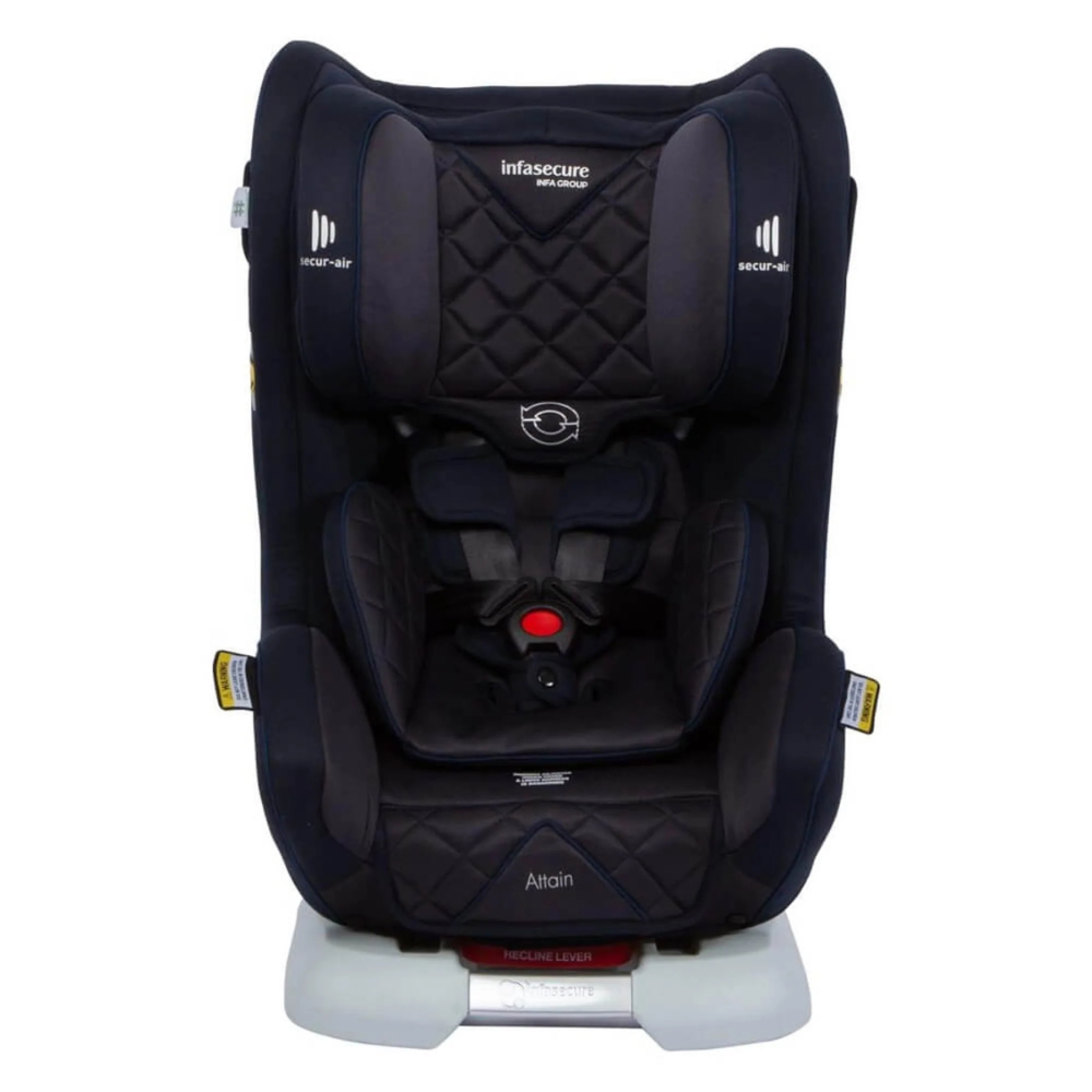 InfaSecure Attain More ISOFIX Convertible Car Seat - Midnight Blue