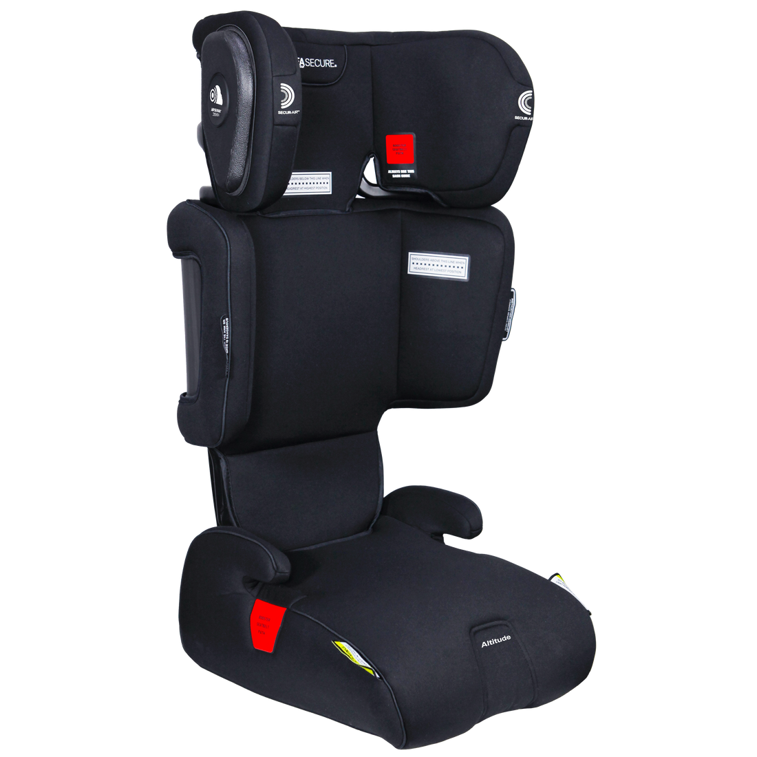 InfaSecure Altitude Quantum Pro Black Booster Seat