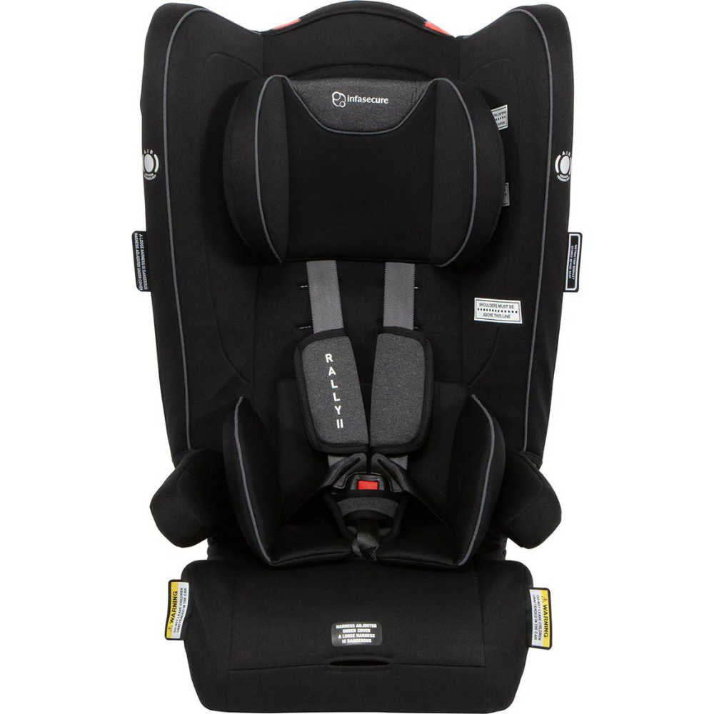 InfaSecure Rally II Move Convertible Booster Seat Shade Aussie Baby