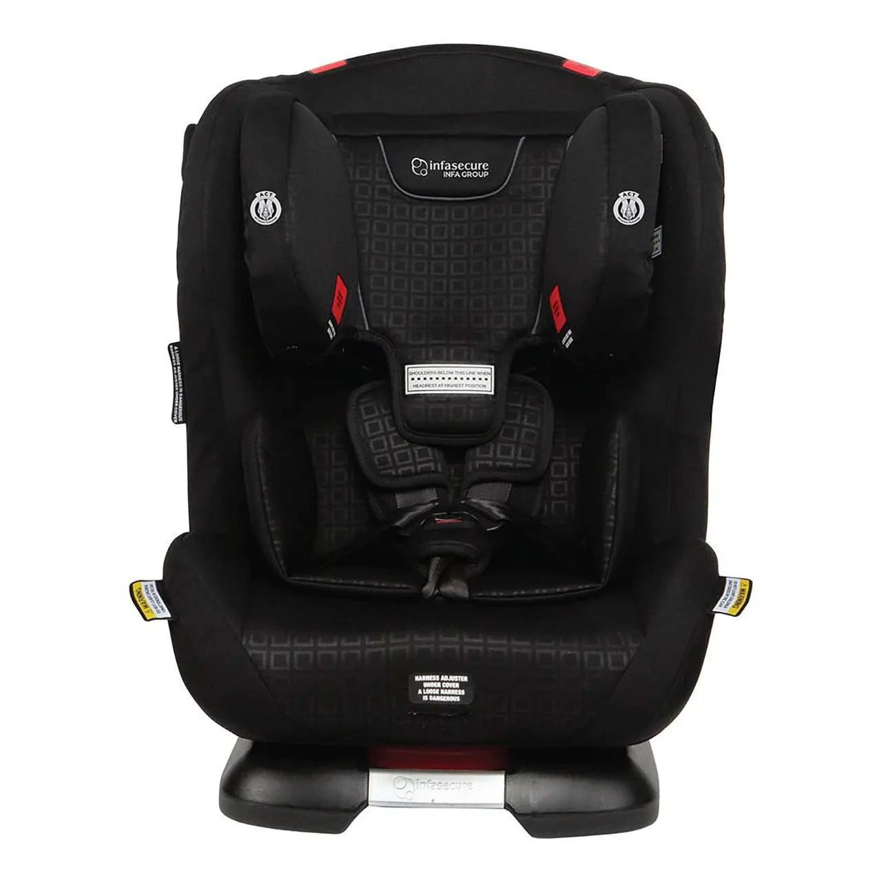 InfaSecure Talent Convertible Car Seat Charcoal (Birth to