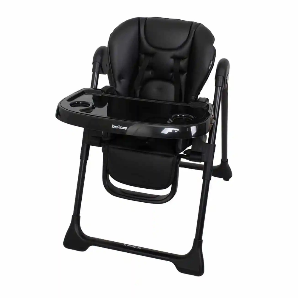 Love N Care Deluxe Montana High Chair 2.0 - Black