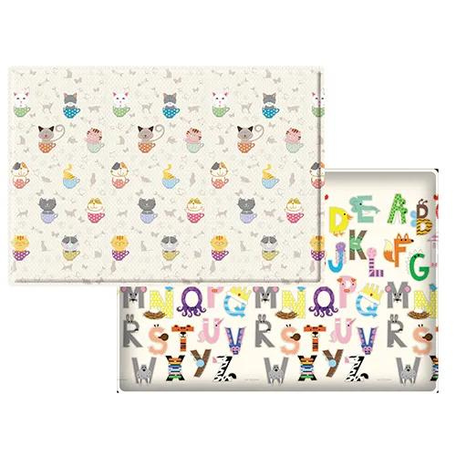 Love N Care Baby Playmat - Cats in Cups - 190x130cm