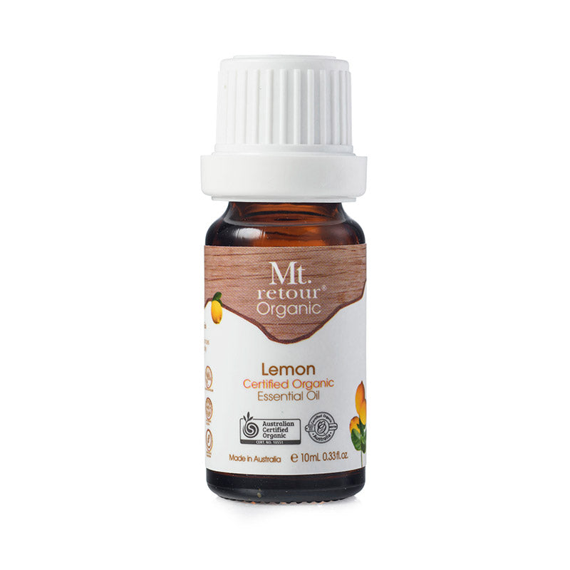 Mt. Retour Lemon Certified Organic Essential Oil (MR20) 10mL