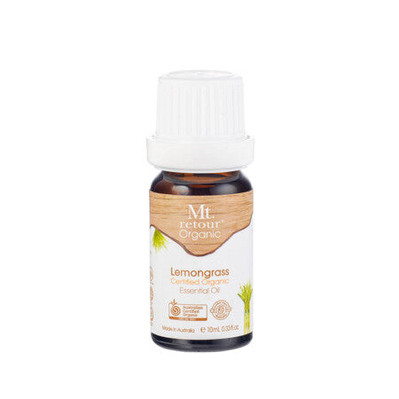 Mt. Retour Lemongrass Certified Organic Essential Oil (MR24) 10mL