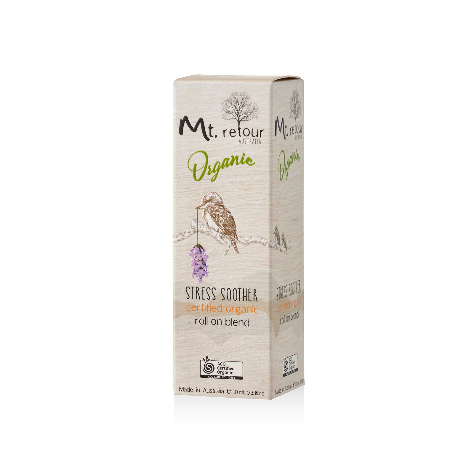 Mt.Retour Organic Lavender Stress Soother Roll on Blend 10ml