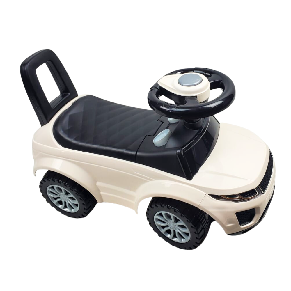 Aussie Baby Rover Foot-to-Floor Ride On Car - White