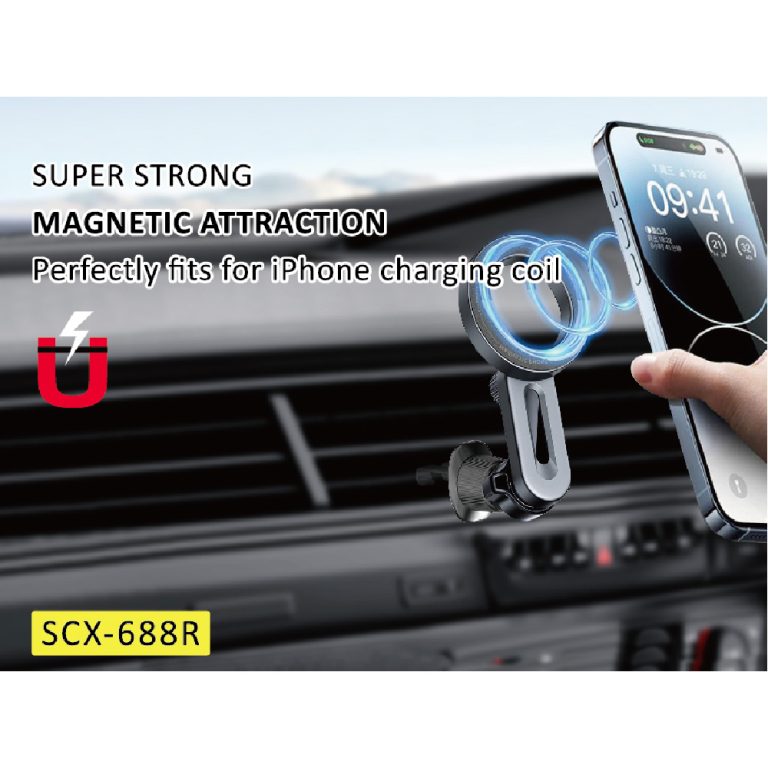 Sansai Magnetic Air Vent Car Phone Holder – MagSafe Compatible