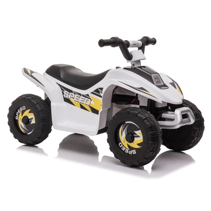 6V Kids Electric Ride On ATV Quad Bike 4 Wheeler Toy Car - White