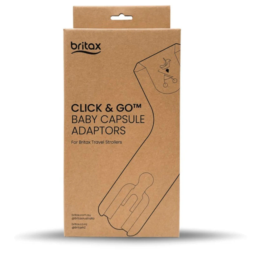 Britax Click & Go Baby Capsule Adaptors for Travel Strollers (Flylite/Cabin)