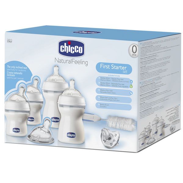Chicco Natural Feeling First Starter Set Large