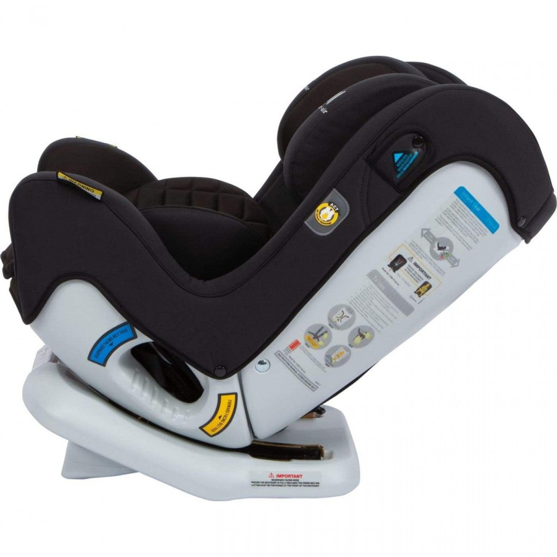 Infa Secure Attain More ISOFIX Convertible Car Seat - Dusk