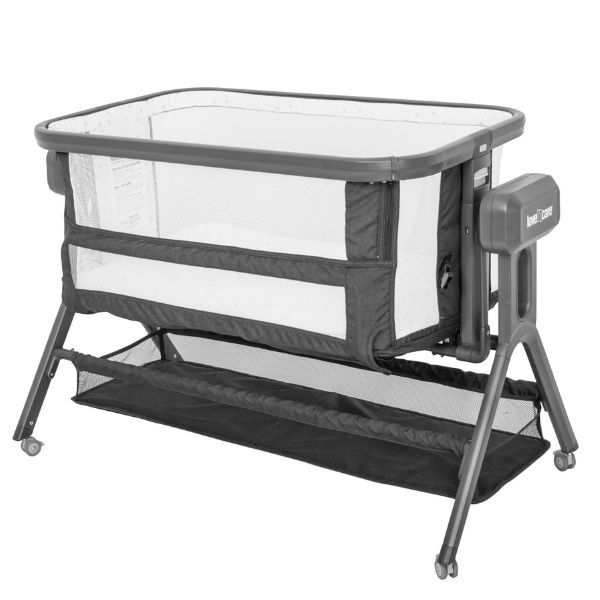 Love & Care Glide Sleeper Basinet Black