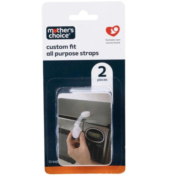 Mother's Choice Custom Fit All Purpose Strap 2pk