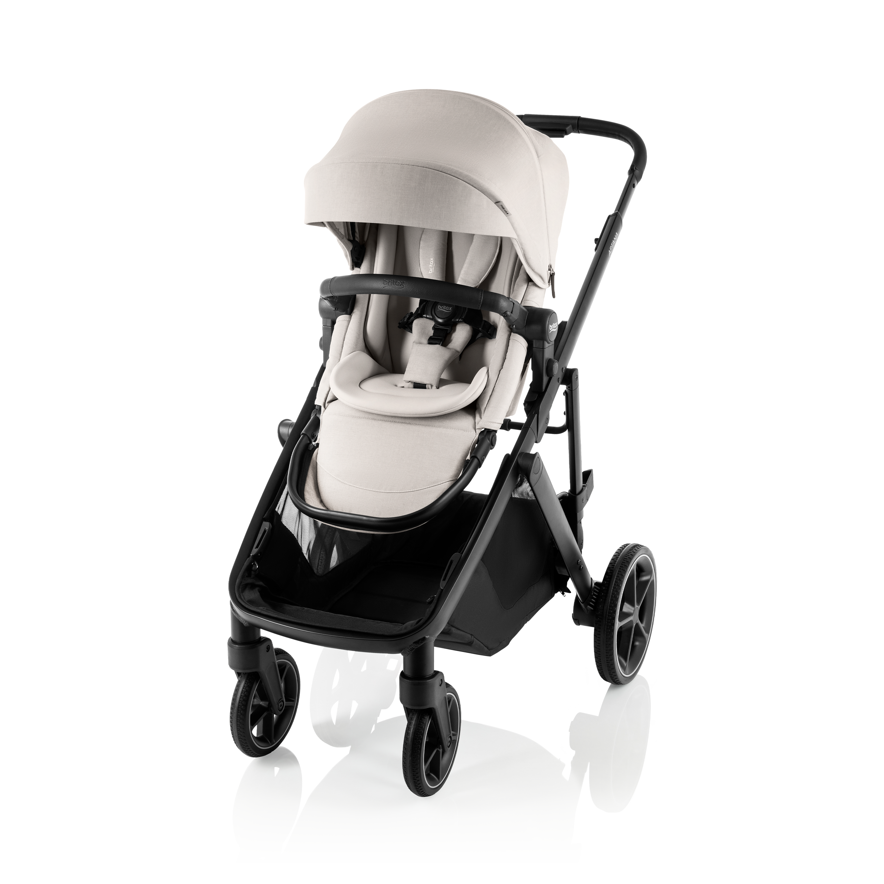 Britax Aptana Stroller + Second Seat – Dune Taupe