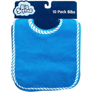 Big Softies Bibs 10 Pack - Assorted - Aussie Baby