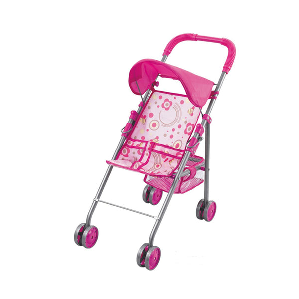 Aussie Baby Polka Dots Foldable Doll Buggy Stroller