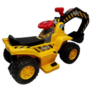 Kids Electric Ride on Car Digger Excavator - Aussie Baby