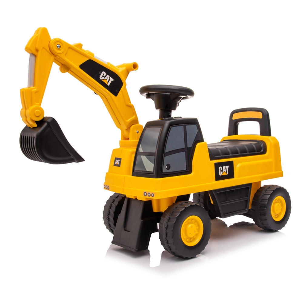 CAT Licenced Excavator Digger Foot-to-Floor Ride-On Toy Truck