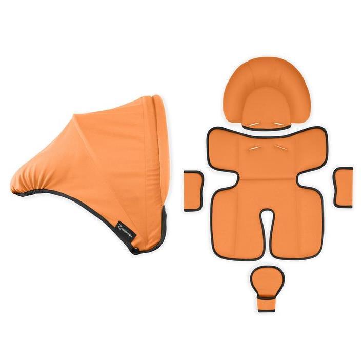 Arlo Infant Carrier Hood Insert Set Orange Aussie Baby
