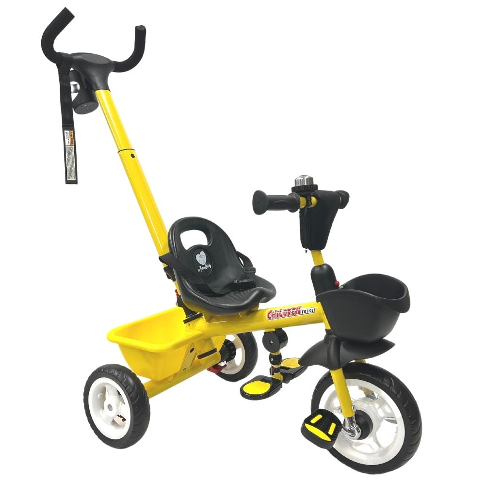 Aussie Baby Kids Triangular Trike - Yellow