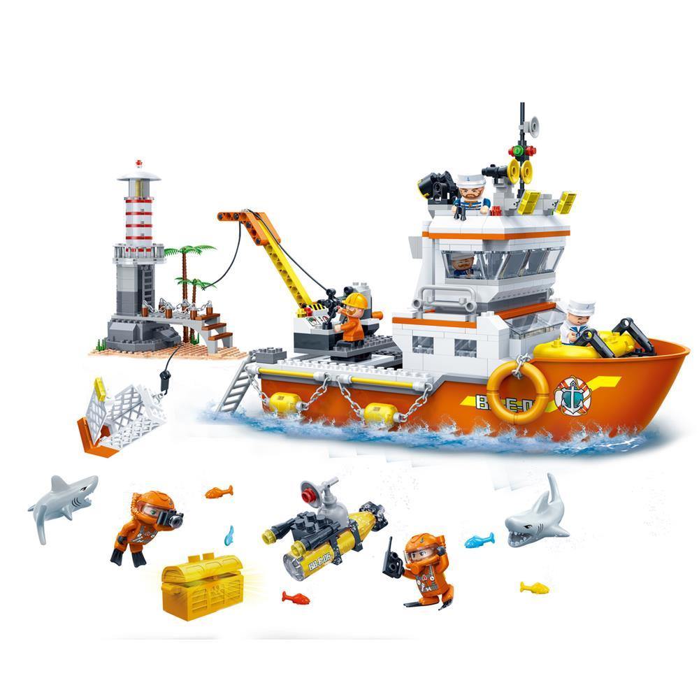 BanBao Duncan's Treasure - Explorer Ship 7408 - Aussie Baby