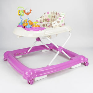 Aussie Baby Bright Stars Baby Walker Play Activity Centre - Pink - Aussie Baby