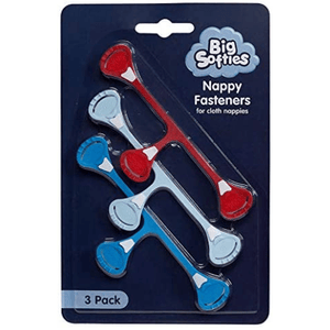 Big Softies Snappi Nappy Fasteners - Assorted - Aussie Baby