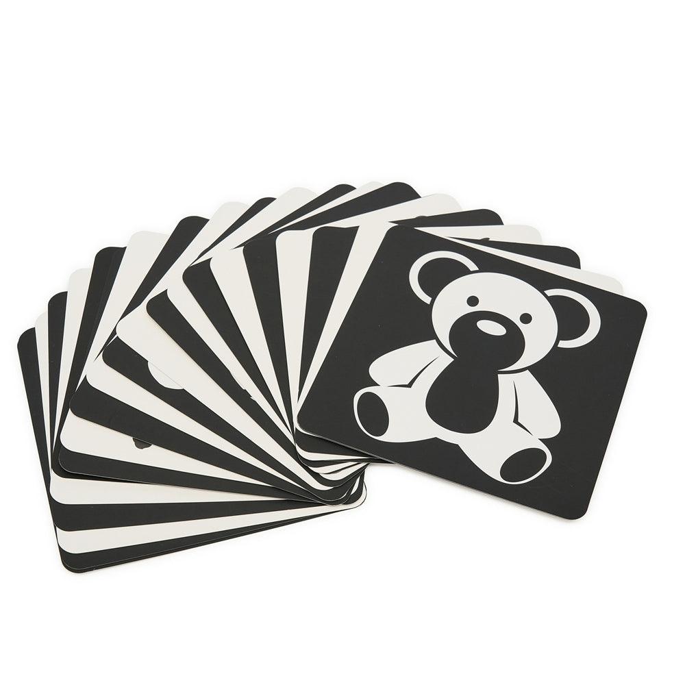 Black and White Flash Cards for Infants - 24 Cards - Aussie Baby