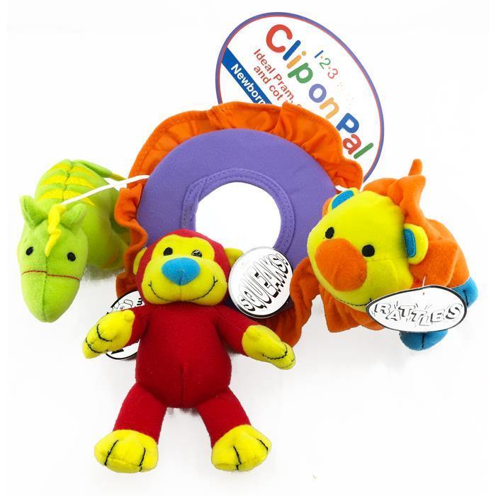 123 Grow Clip on Pal - Safari - Aussie Baby