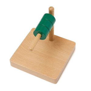 Horizontal Single Wooden Stacking Toy - Aussie Baby