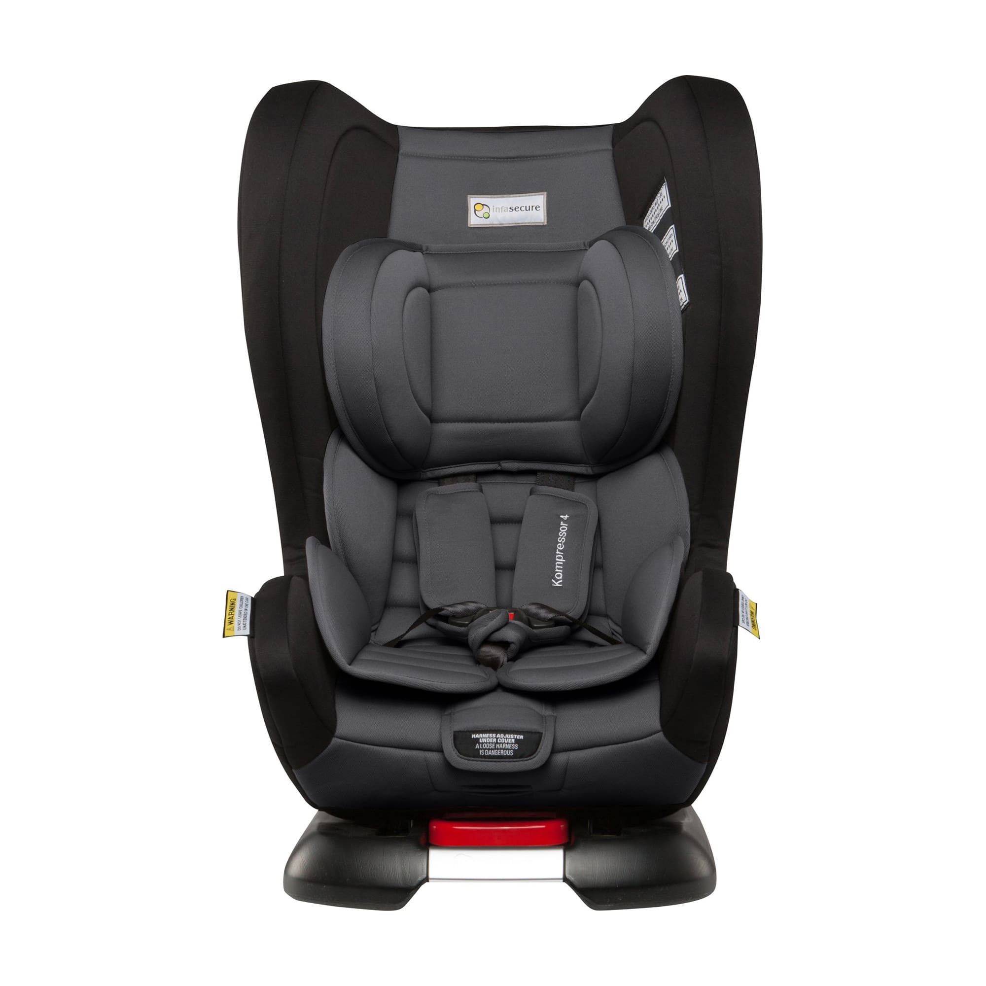 Infa Secure Kompressor 4 Astra Convertible Car Seat - Grey - Aussie Baby