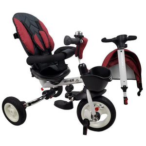 Aussie Baby Deluxe Foldable Convertible Stroller Trike with Parent Control - Aussie Baby