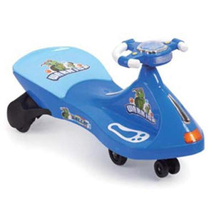 Turtle Warrior Kids Ride On Swing Car - Blue - Aussie Baby