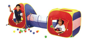 Ball House & Tunnel with 100 Soft Balls - Aussie Baby