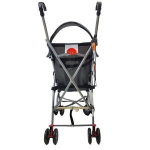 Aussie Baby Lightweight Upright Stroller - Black - Aussie Baby