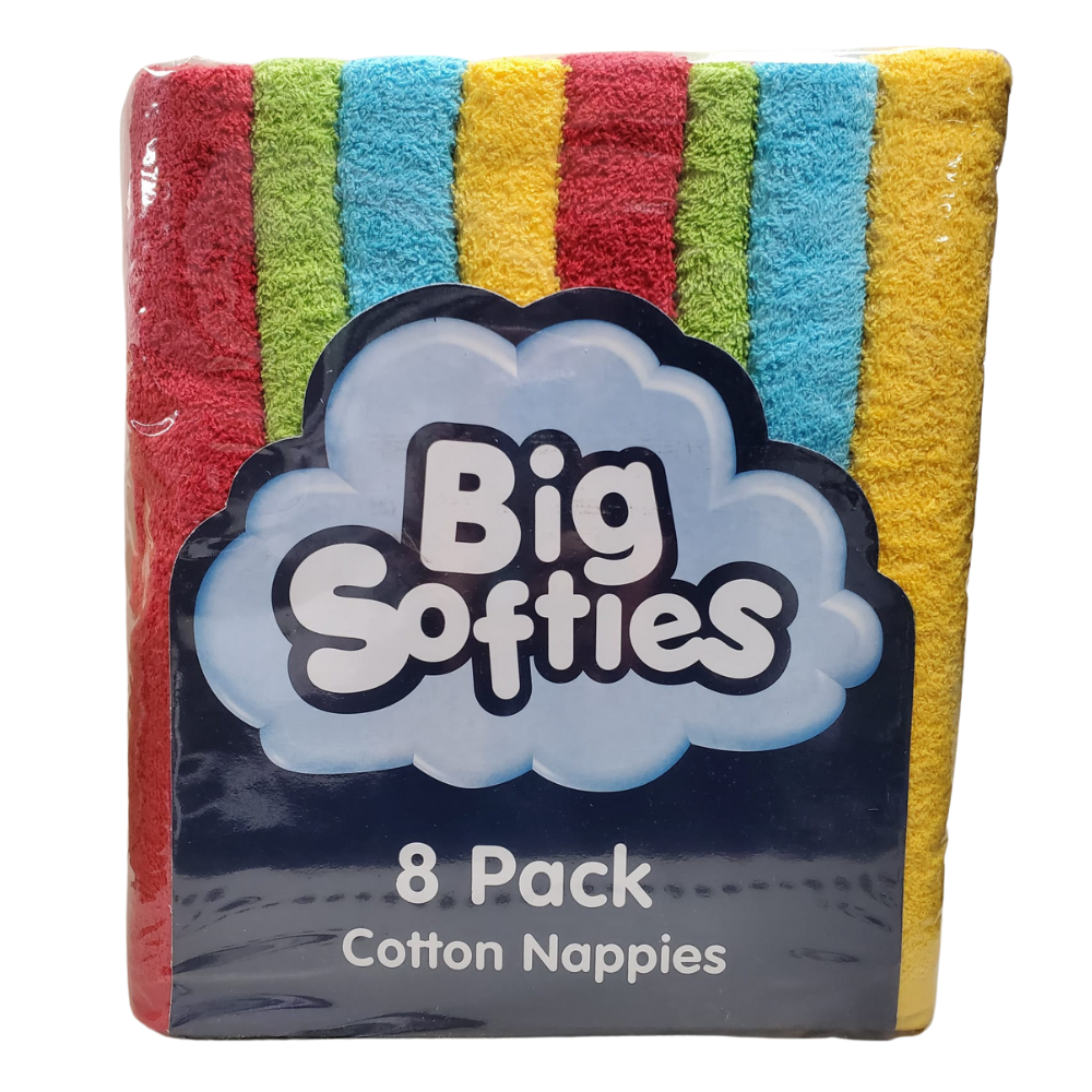 Big Softies Terry Towelling Cloth Nappies Big Softies Coloured