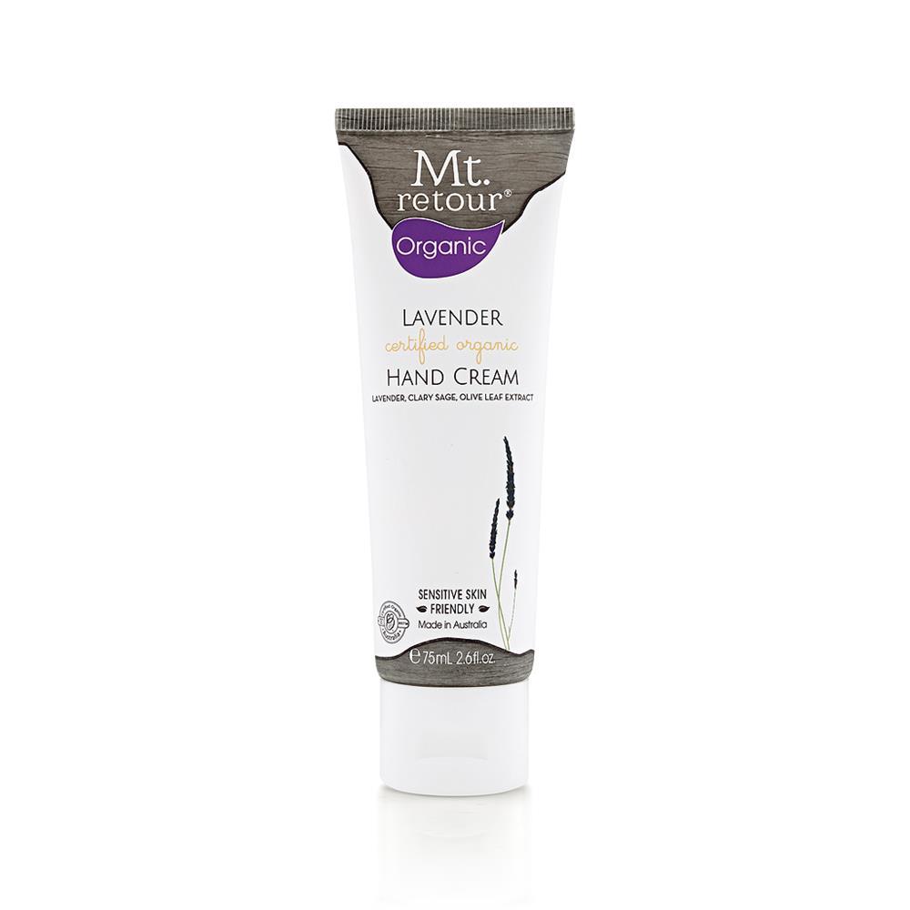 Mt Retour Organic Lavender Hand Cream 75ml - Aussie Baby